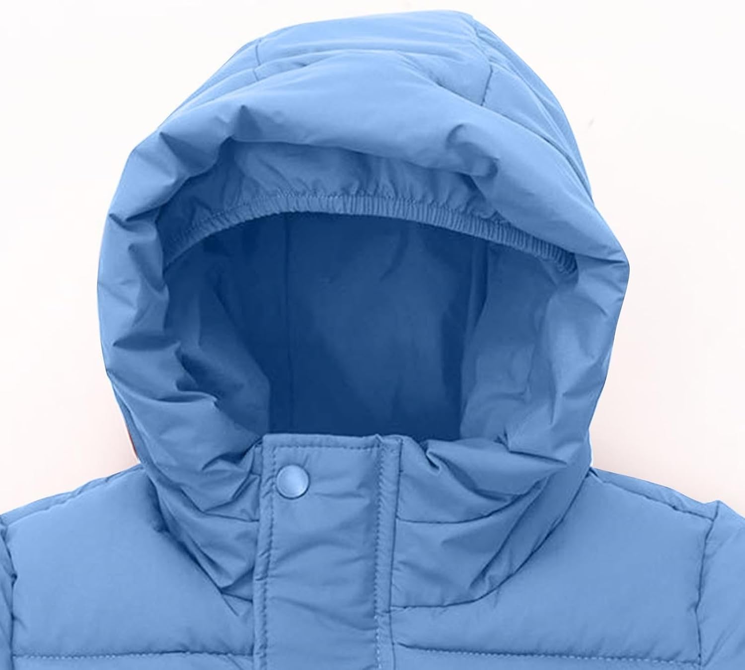 Winter Jackets for Girls Quilted Puffer Hooded Jacket Kids Lightweight Down Coat Fleece Warm Comfy Parka Outwear