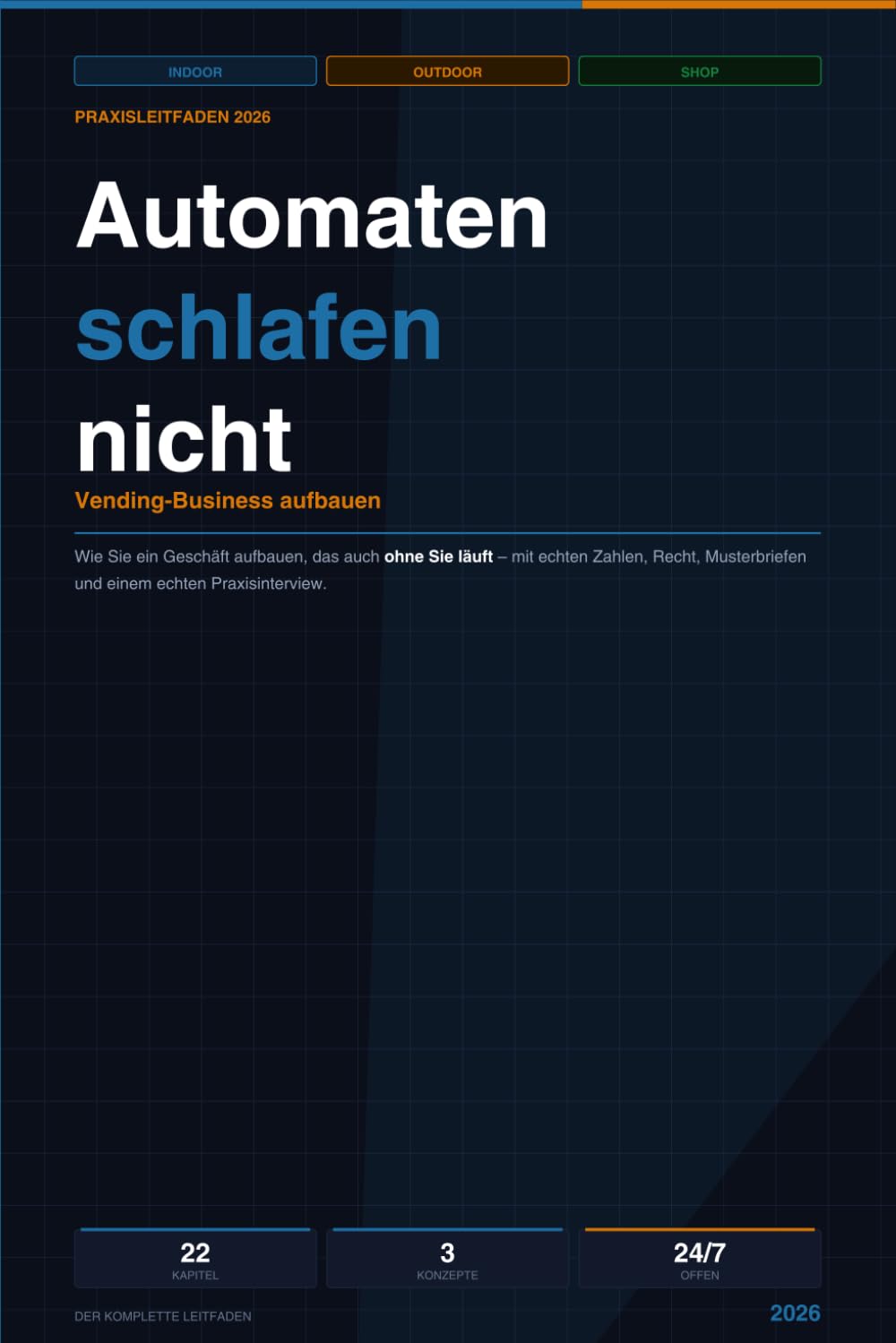 Automaten schlafen nicht – Wie Sie ein Geschäft aufbauen, das auch ohne Sie läuft: Passiv. Automatisiert. Profitabel. – Ihr Einstieg ins Vending-Business