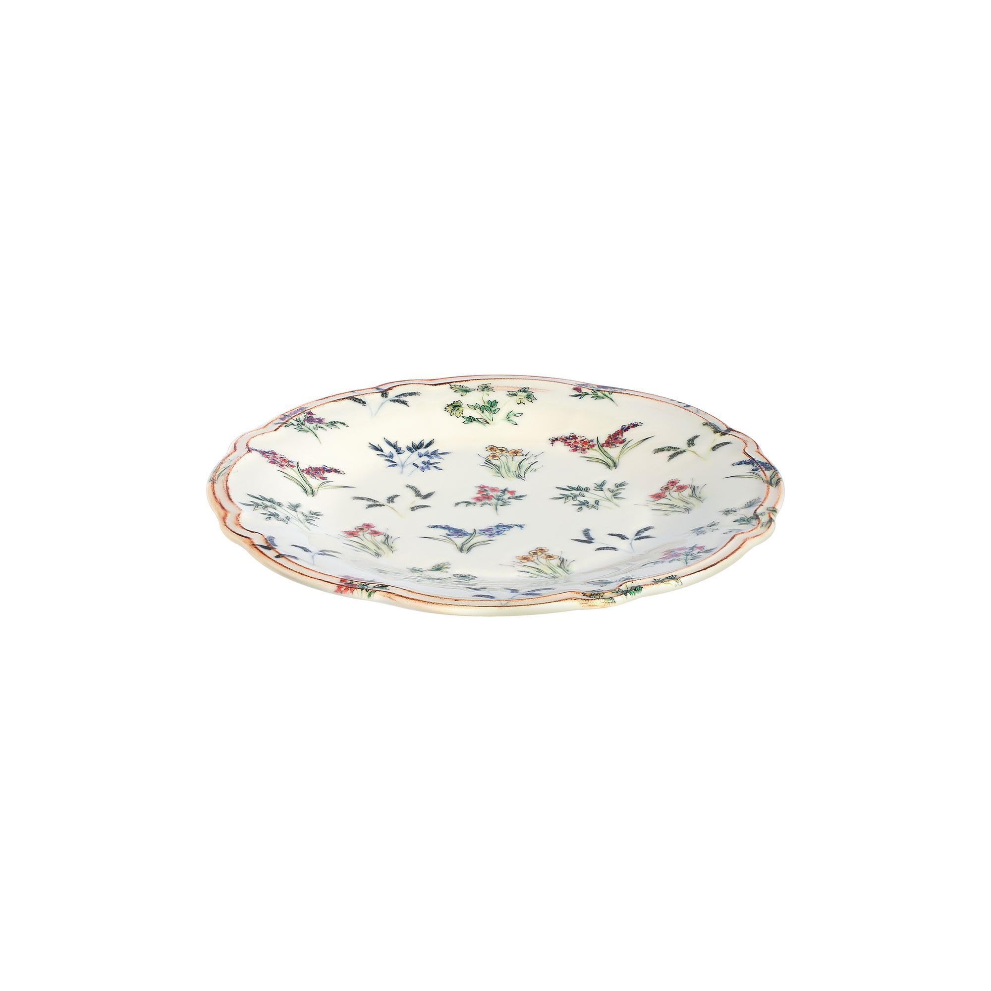Elegancki 24-częściowy serwis obiadowy, 100% porcelana, w zestawie talerze do serwowania, miski i talerze deserowe, można myć w zmywarce i używać w kuchence mikrofalowej