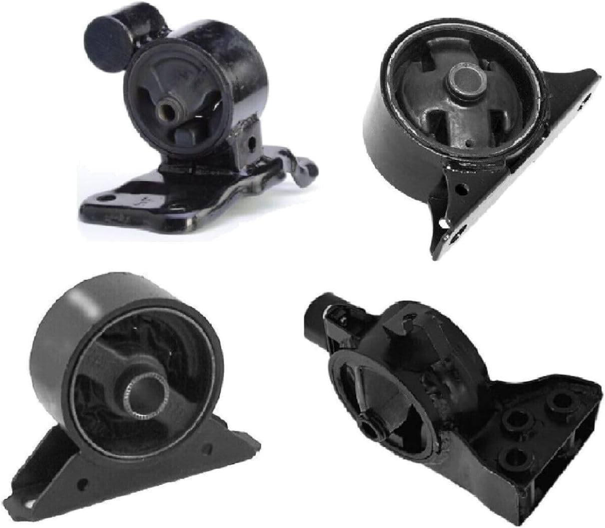 4pcs Motor & Trans. Mount for Mitsubishi for Mirage 1.8L 1997-2002 -Manual Trans