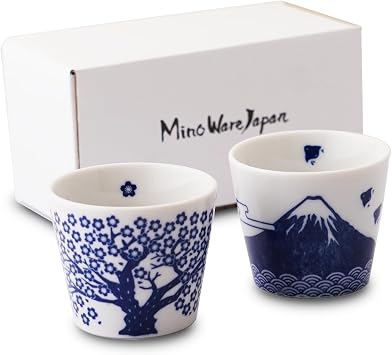 Mino Ware Sake Cups