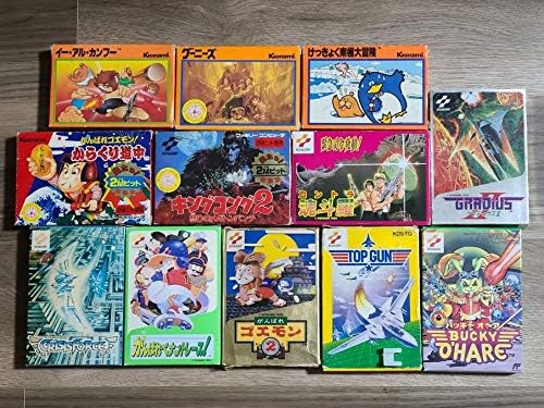 Amazon 全12本 魂斗羅 グーニーズ バッキーオヘア クライシスフォース グラディウス２ キングコング ファミコン レア アニメ 萌えグッズ 通販