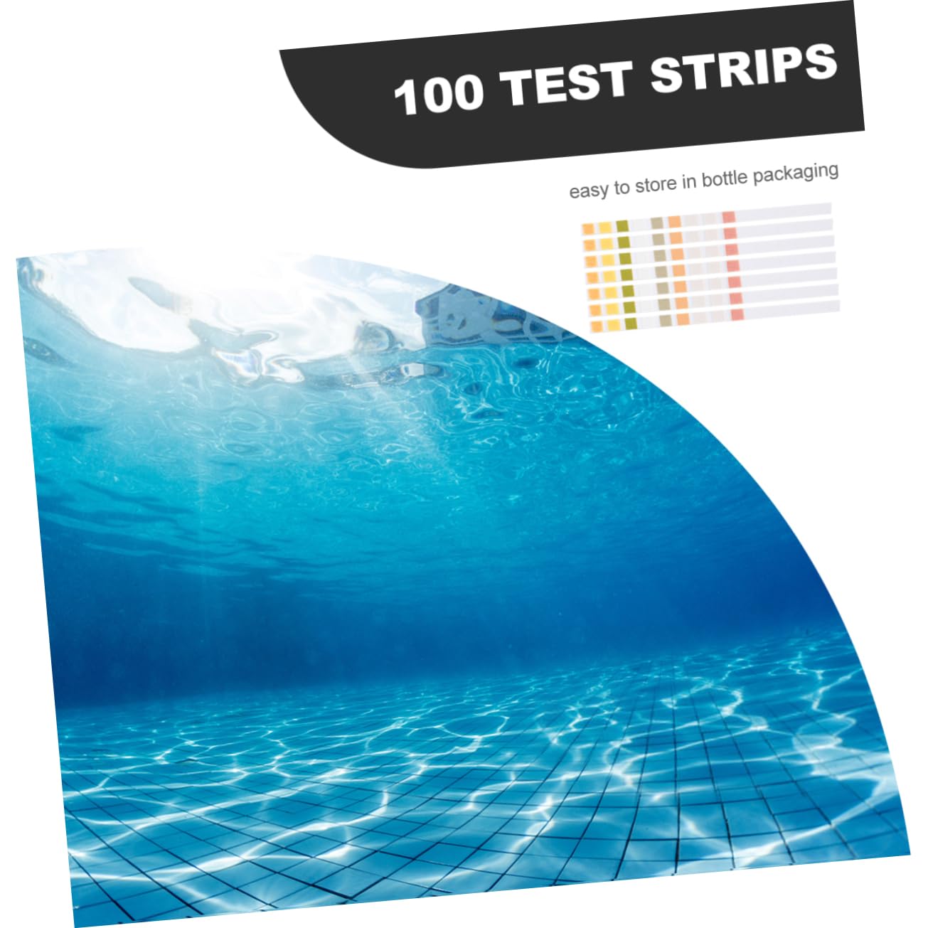 ABOOFAN 3 Sätze Pool-teststreifen Qualitätstester Für Hartes Wasser Wassertestpapiere Wasser Test Kit Ph-testpapiere Prüfen Ph Teststreifen Colorful 50 Stück * 3