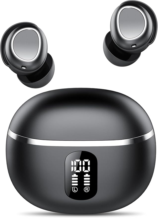 FAMOO wireless earbuds Bluetooth 5.4 IPX7 50h playtime