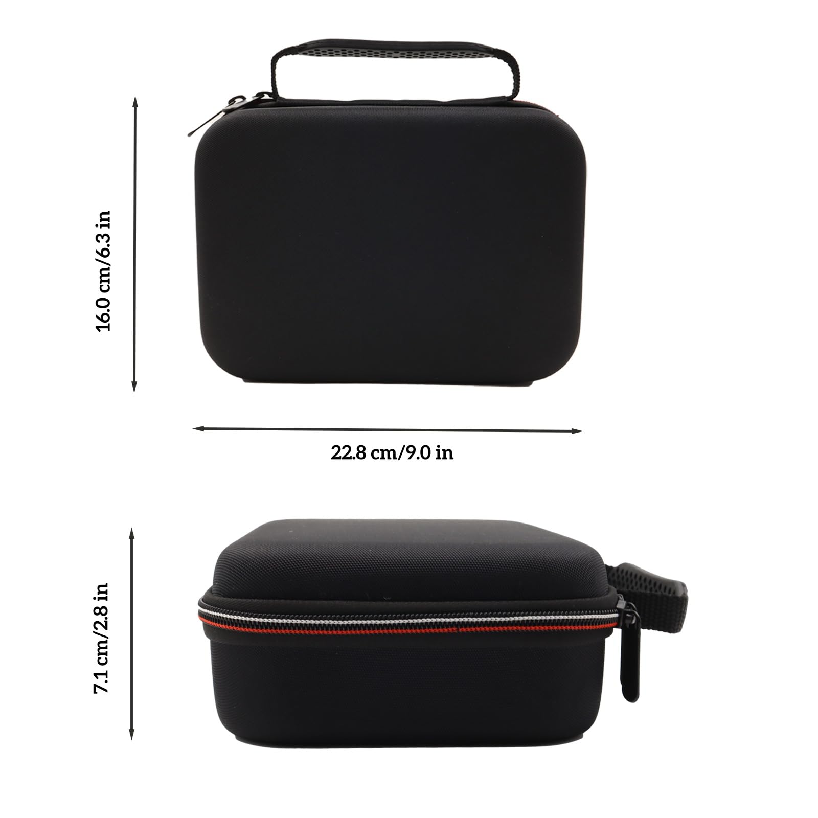 Custodia per rasoio elettrico Philips Norelco Series 3000 5000 7000 MG3750 MG5750/49 MG7750/49 – Rasoio bagnato uomo Custodia da viaggio con organizer, antiurto e impermeabile, nero
