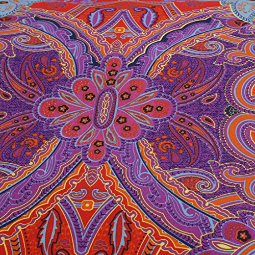 Omela Bettwäsche Boho 135x200 4teilig Exotisch Indisch Design Bohemian Bettbezüge mit Reißverschluss Hohe Qualität… – Bild 6