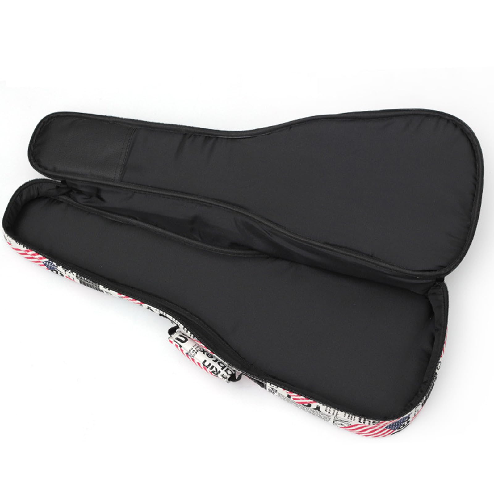 Zaino per ukulele, 58,4 cm, con spallacci ergonomici, in nylon e spugna, per performance all'aperto e viaggi