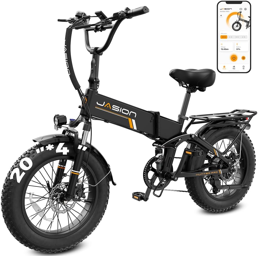 Jasion X-Hunter Fat Tire Foldable Ebike