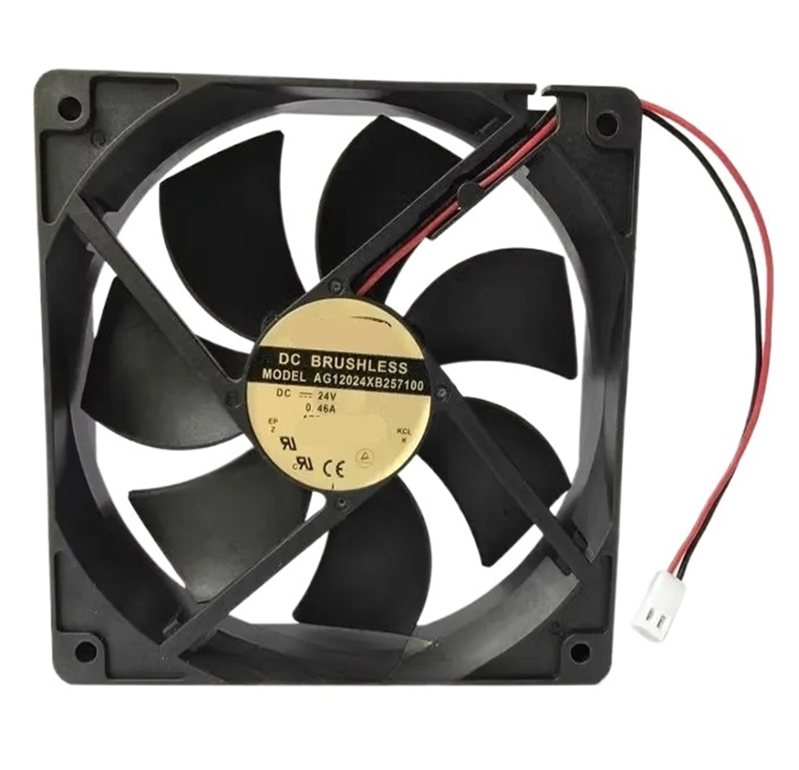 PEQYUACTE 12025 AG12024XB257100 DC24V 0.46A 12CM Cooling Fan