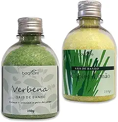 Sais De Banho Para Banheira Relaxante Capim Limão E Verbena