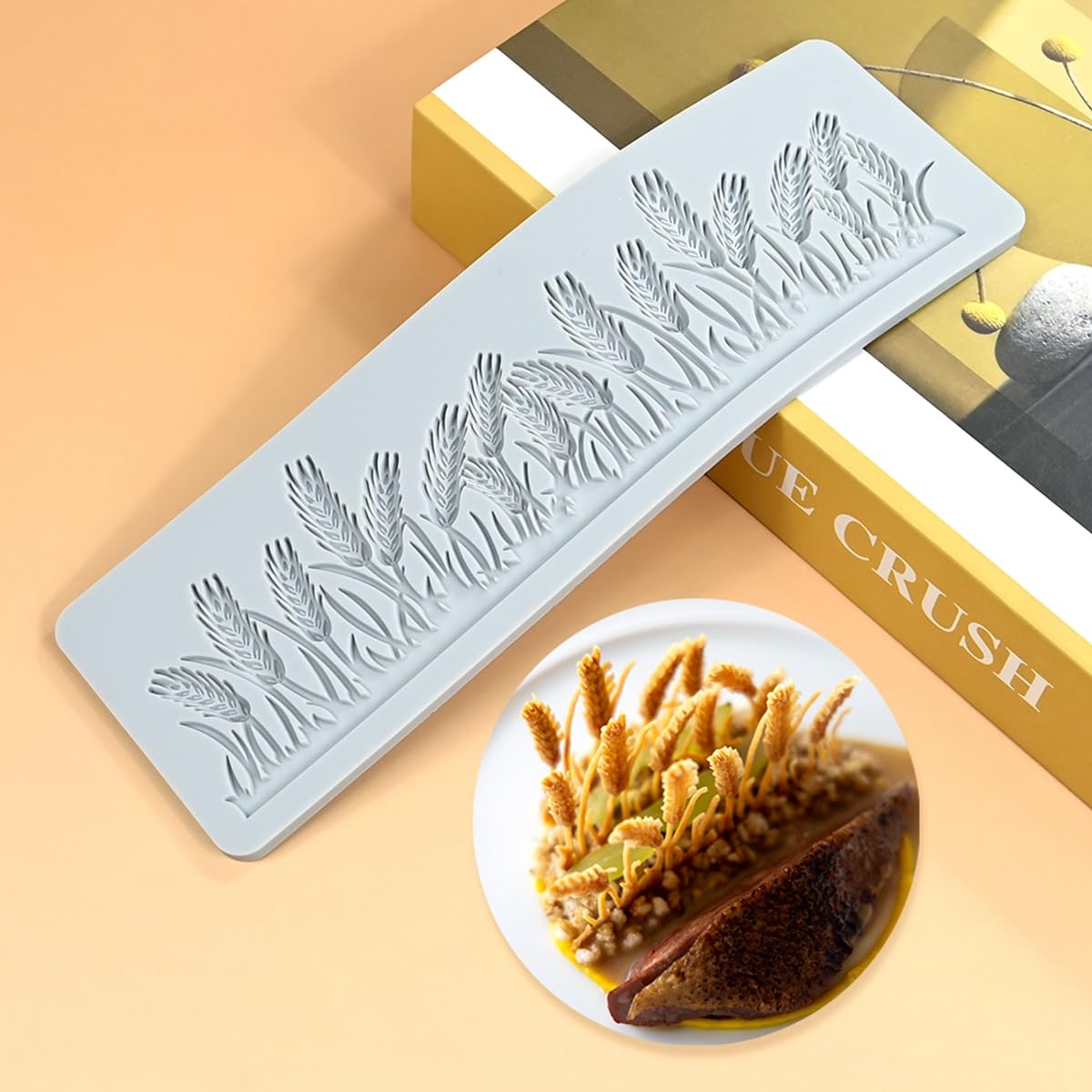 Amazon.com: mostsom 3D Silicone Molds Wheat Ear Hollow Fondant