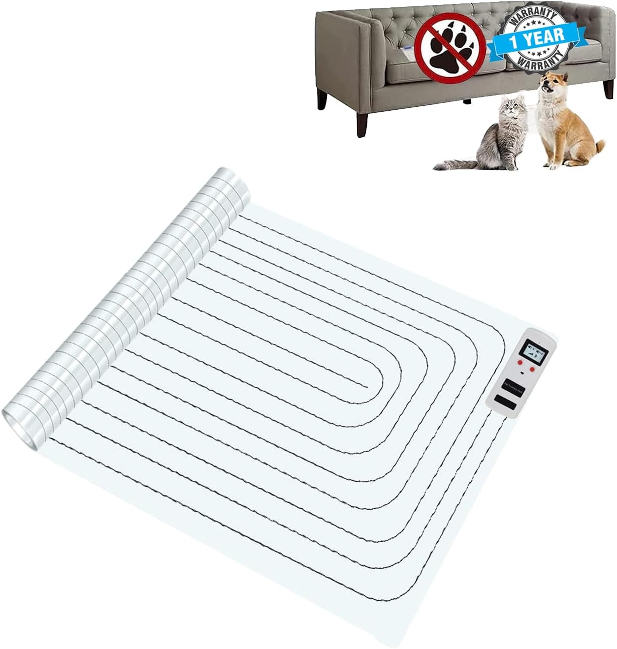 Scat Pet Shock Mat Indoor Upgraded, Safe Shock Training
