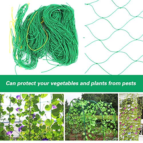 Socobeta Tuinieren Netting, Tuin Mesh Tuin Netting Frame Netting Vijver Netting Hoge dichtheid Nylon voor Komkommer Wijnstok - Image 7