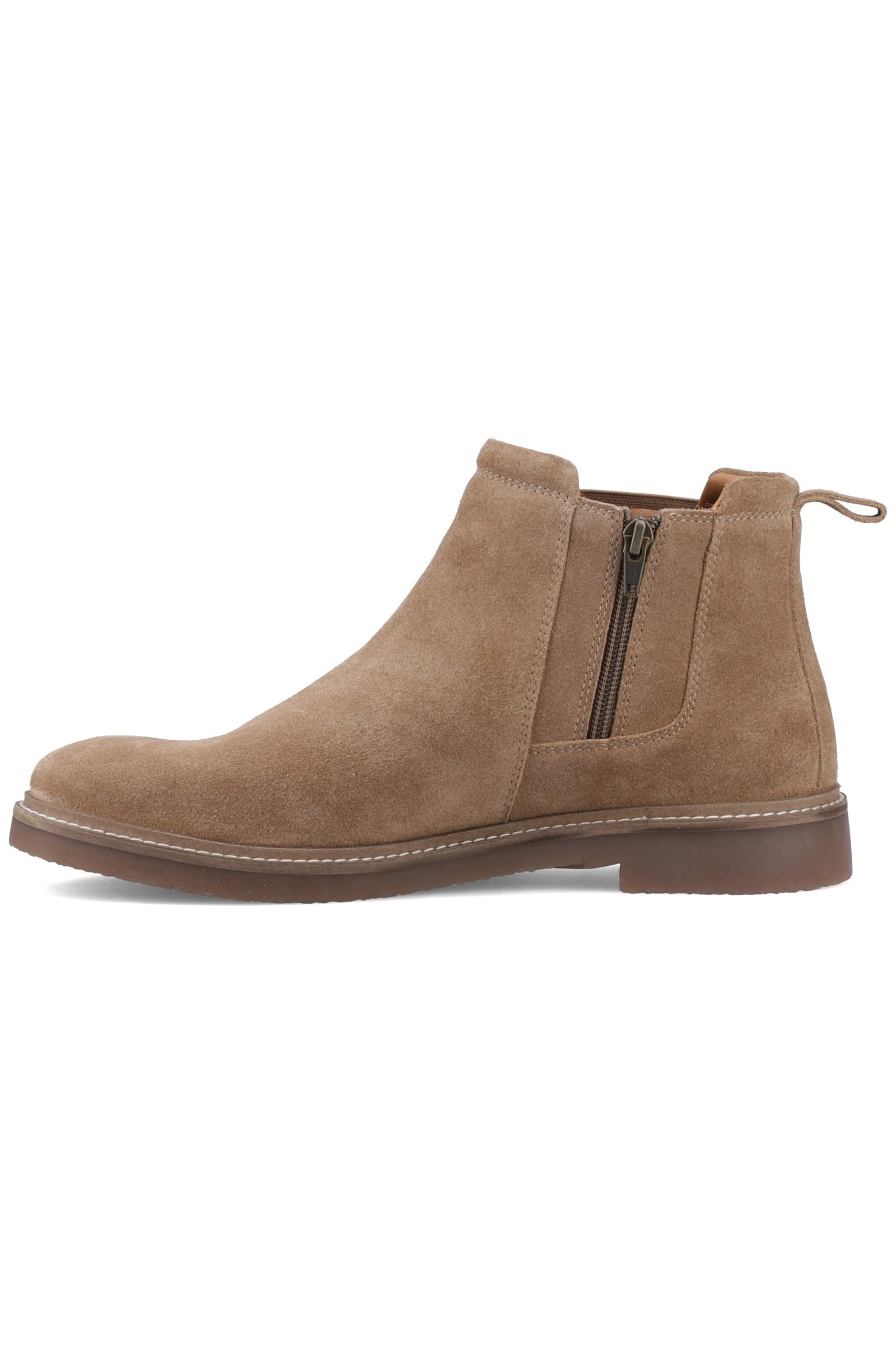 Hush Puppies (, ) Gareth Chelsea Leather Men's Taupe Boots