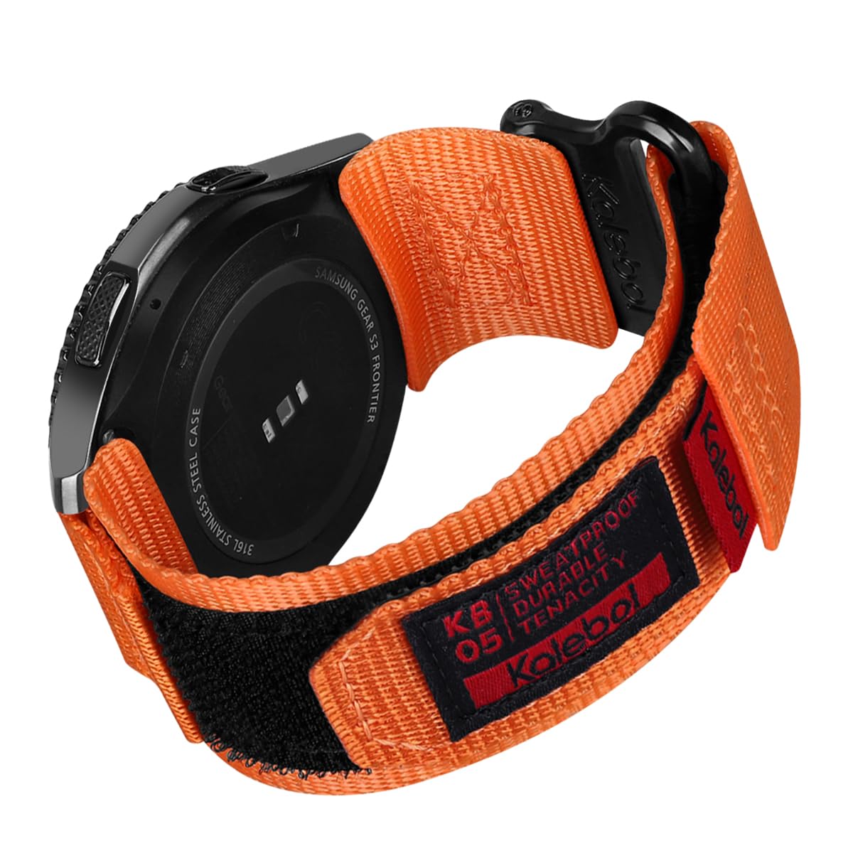 MroTech Galaxy Watch Band, Compatible with Samung Galaxy Watch 7 FE 6 5 4/Gear S3 Frontier/Watch GT/GT2/GT3/GT4/Pro 46mm Band, Men Women Rugged Tough