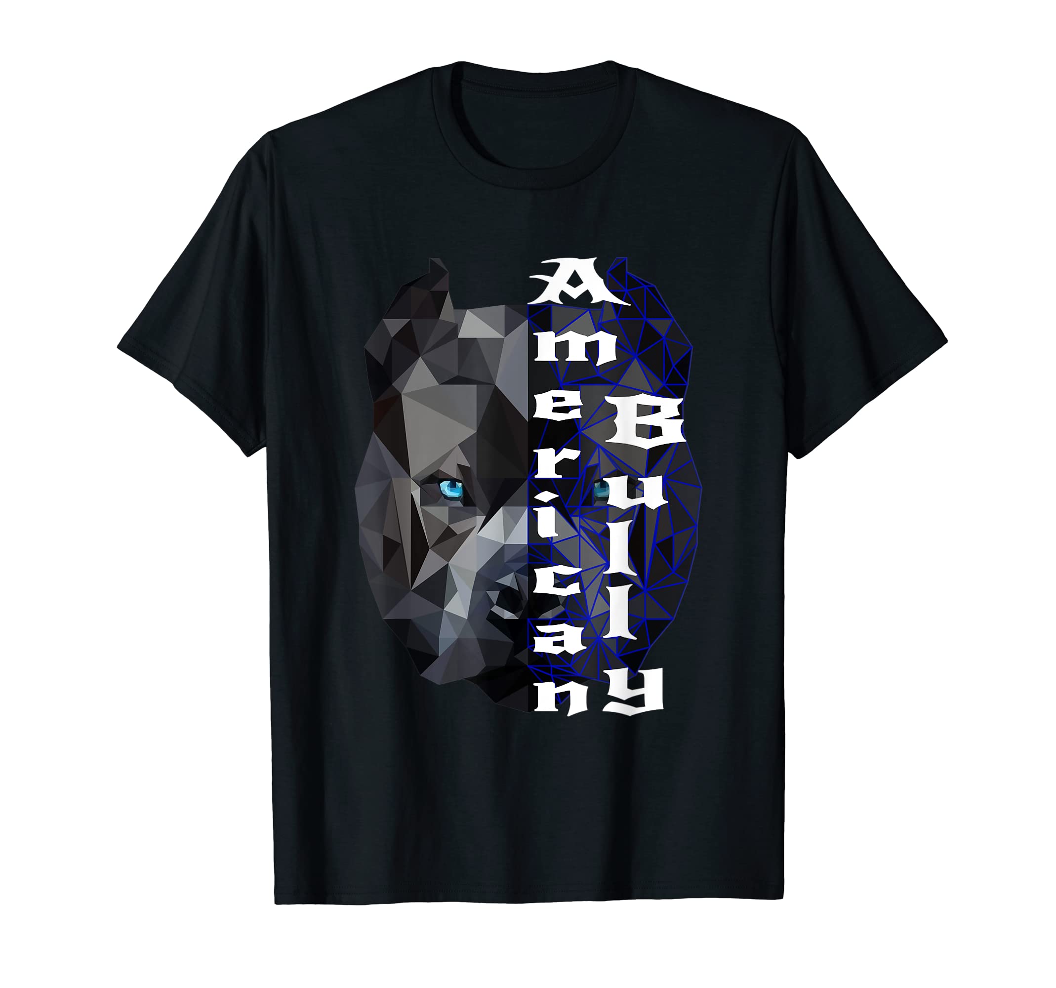 American Bully Copper Ears Polygon Picture American Bully T-Shirt