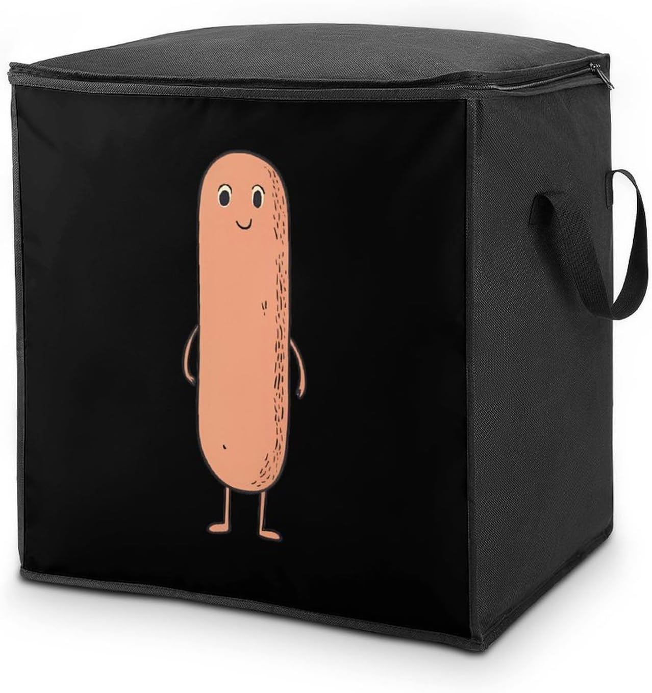 Sausage Large Comforter Blanket Storage Bags Bins 70L Closet Organizer with Handles