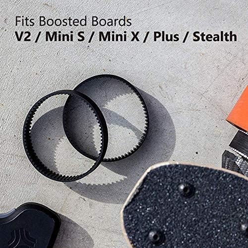 Boosted Board-Riemen Belts Gürtel für V2, V3, Mini S, Mini X und Stealth (2 Stücke)