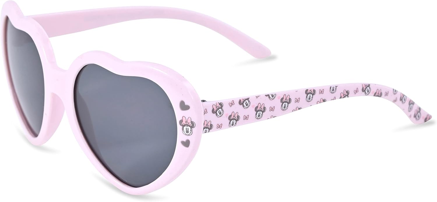 Miniatura 5 de Disney Minnie Mouse - Gorro y gafas de sol para niñas, gafas de sol protectoras y sombrero para niña pequeña, S