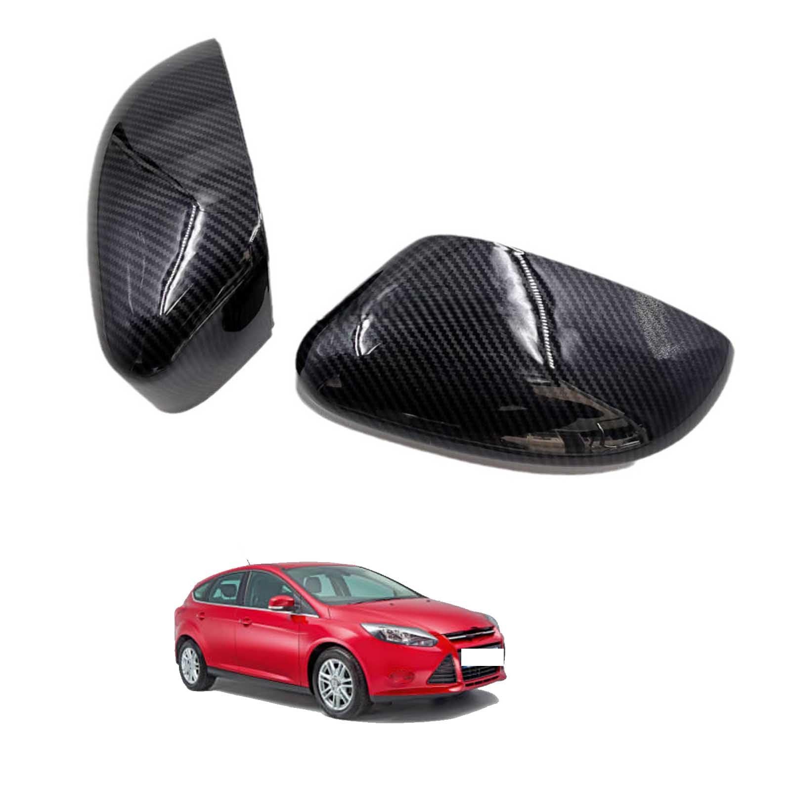 Coque rétroviseur Ford Focus MK3 MK2 finition précise capuchon protection robuste x2