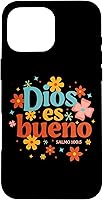 Vista 19 de Funda religiosa de la Biblia para iPhone 16 Dios Es Bueno Spanish Christian Jesus God
