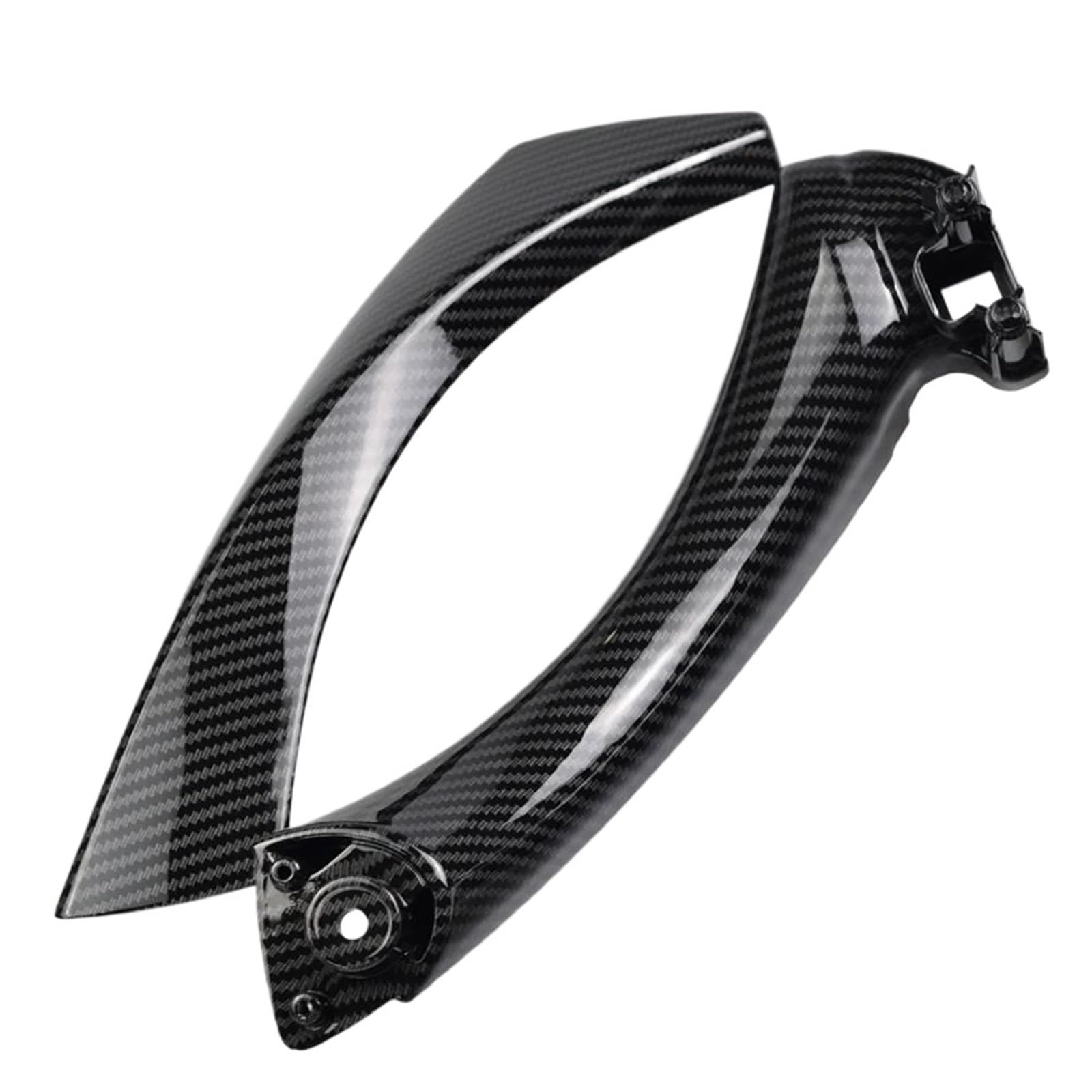 LVXVMOZEOK Interior Door Handle Armrest for 3 Series for E90 for E91 for E92 for 316 for 318 for 320 for 325 for 328i Interior Door Pull Handle Kit(Carbon Fiber-Left)