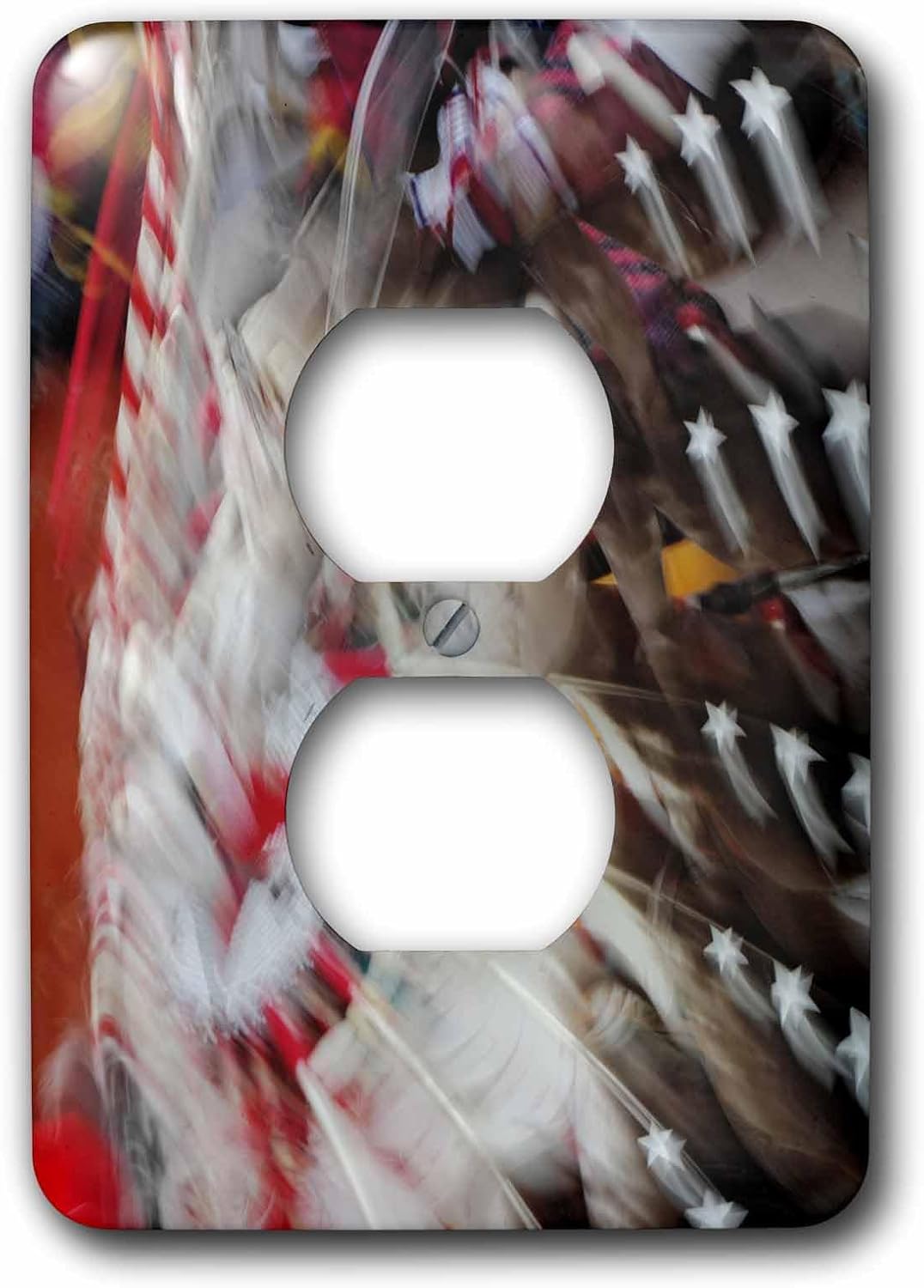 3dRose LLC lsp_91579_6 Native American Indian Dance, Montana Us27 Aje0094 Adam Jones 2 Plug Outlet Cover