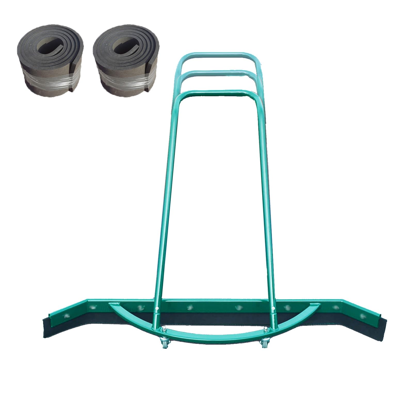Escobilla de goma ajustable profesional de alta resistencia con cuchillas de espuma EVA para canchas de tenis y grandes áreas comerciales