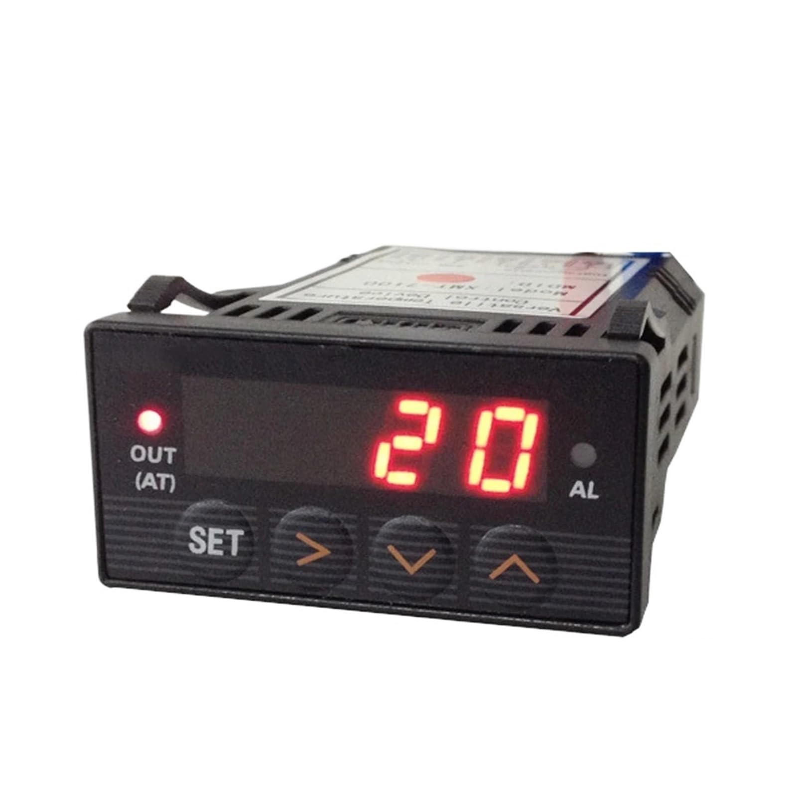 XMT7100 48 * 24mm DC12V PID Regolatore di temperatura Termostato intelligente Display digitale Uso industriale 1300C con uscita allarme(Red12V)