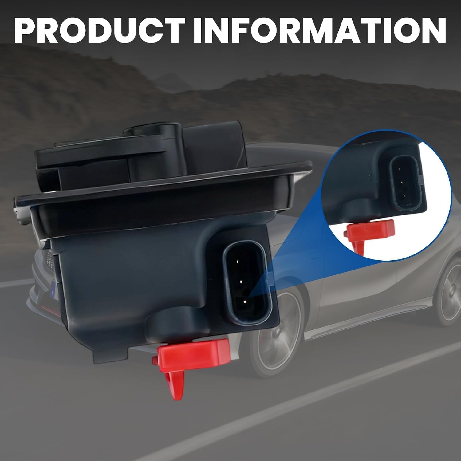 Fuel Filler Flap Gas Door Compatible with 2011-2023 Mercedes-Benz A-Class B-Class C-Class E-Class G-Class S-Class ML-Class GLC GLE GLS SLC CLA CLS SLK AMG GT Fuel Tank Cap Lock A0008207703