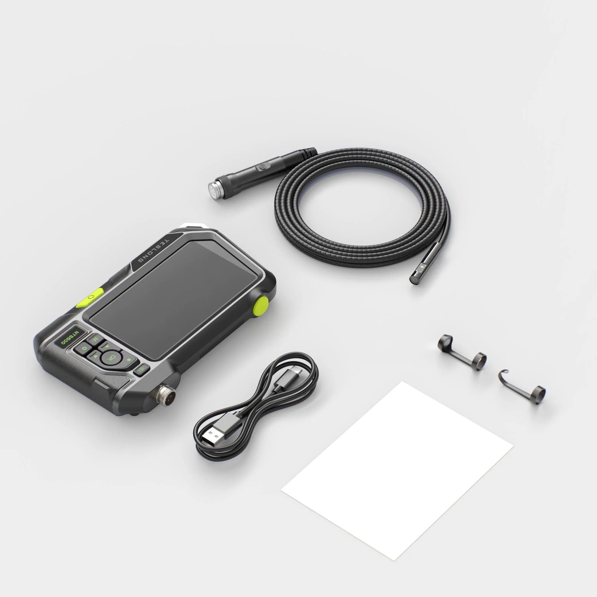 Fotocamera di ispezione con schermo, borescope da 5,5 mm con luci LED - TSNTG500