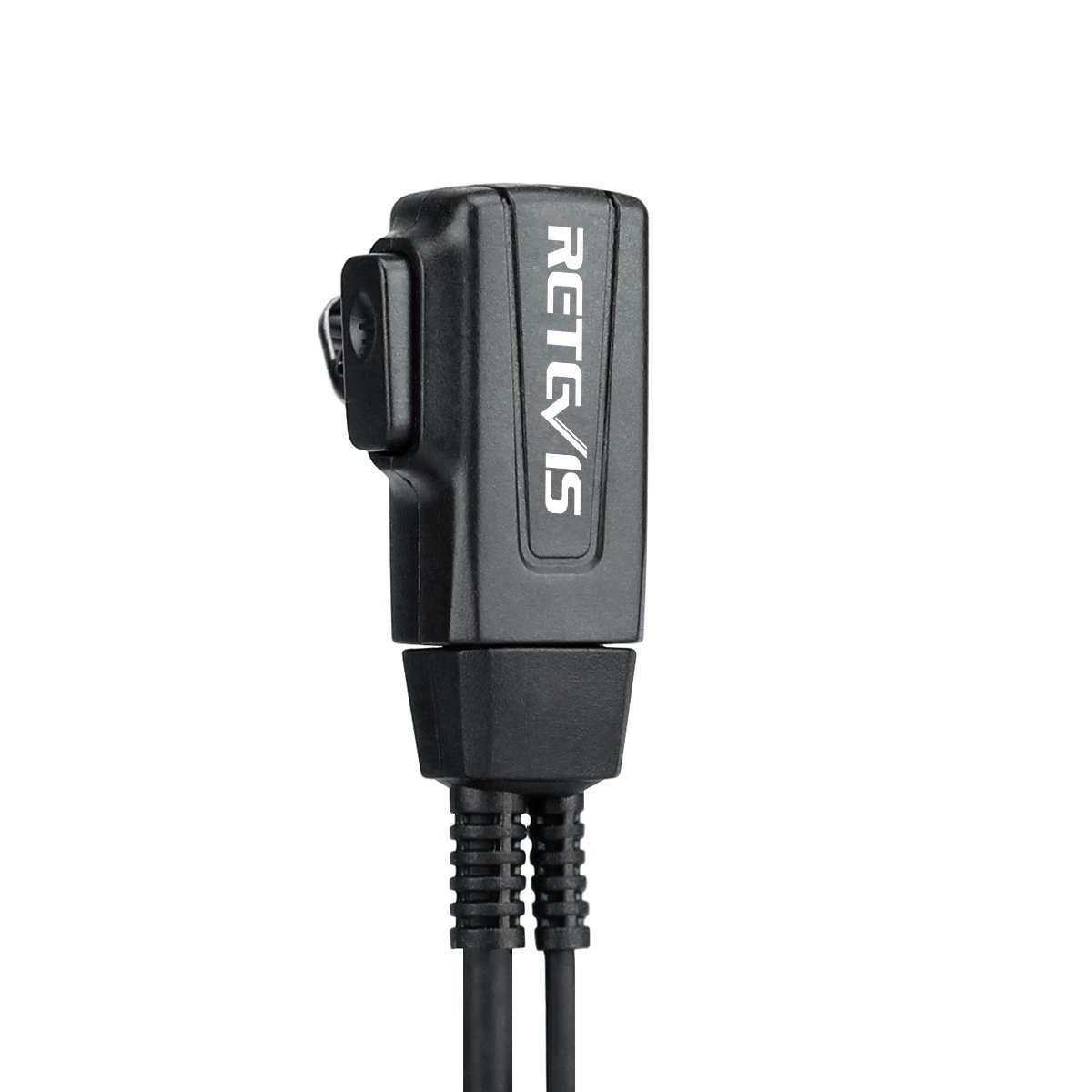 Retevis 2 Pin Cuffie Walkie Talkie Auricolare Compatibile con Ricetrasmittente Midland G7Pro G6 G9 G12 M24 GXT250 GXT550 GXT650 LXT80 LXT112 Alan39(2 Pezzi)