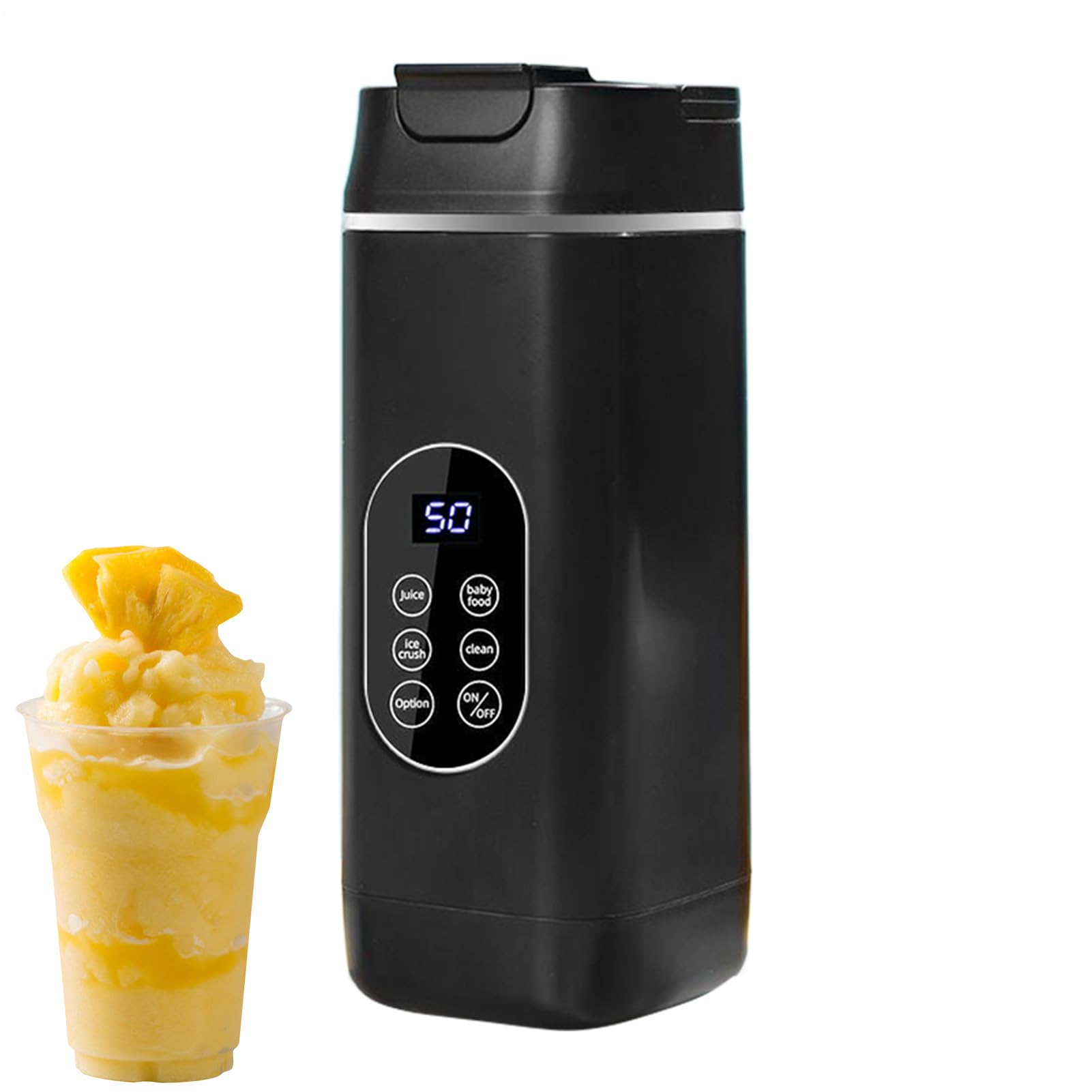 Mélangeur pour smoothies nomade : mixeur en verre USB pour sportifs et pauses bureau