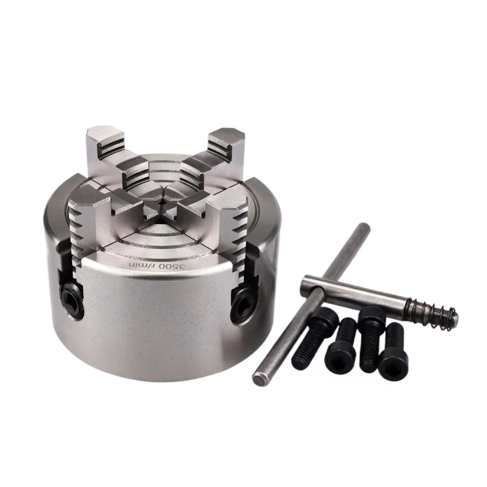 K72-100 4 szczęki niezależny tokarka 100mm ręczny uchwyt przewijania do mini tokarki mechanicznej 1 zestaw