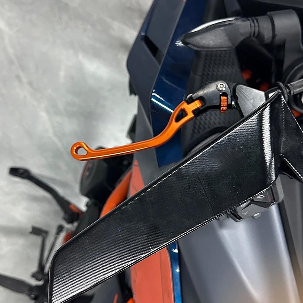 Für Duke 390 2024 2025 Bremskupplungshebel Motorrad Einstellbar Klapphebel Kupplungshebel Bremshebel Set