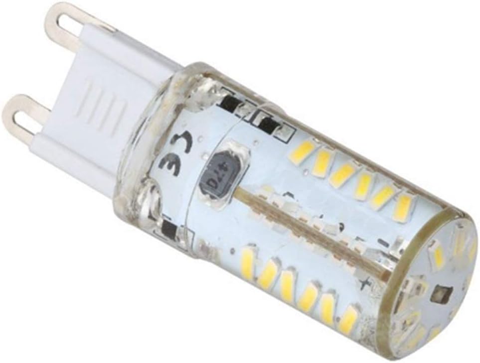 12V G9 Led Light Bulbs Warm White 3000K 4 Watt 57 SMD 3014 AC / DC 12V / 10-20V Equivalent to 30W Halogen Track Bulb,5-Pack