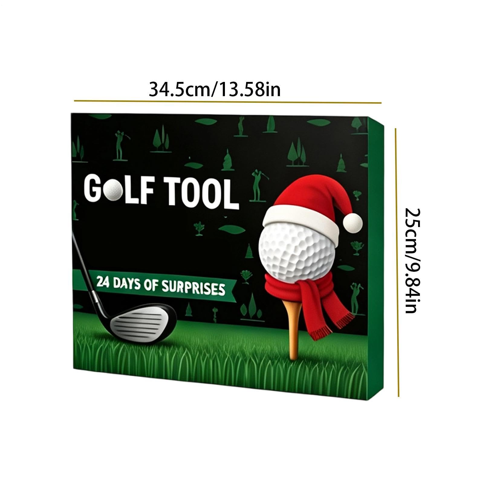 Kalendarz golfowy Adwent 2026,Kalendarz Adwentowy 2026 24-dniowe odliczanie