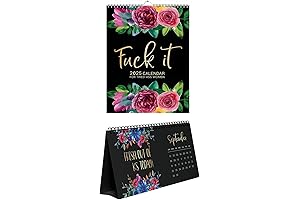 Give a Fuck Wall & Desk Calendar 2025