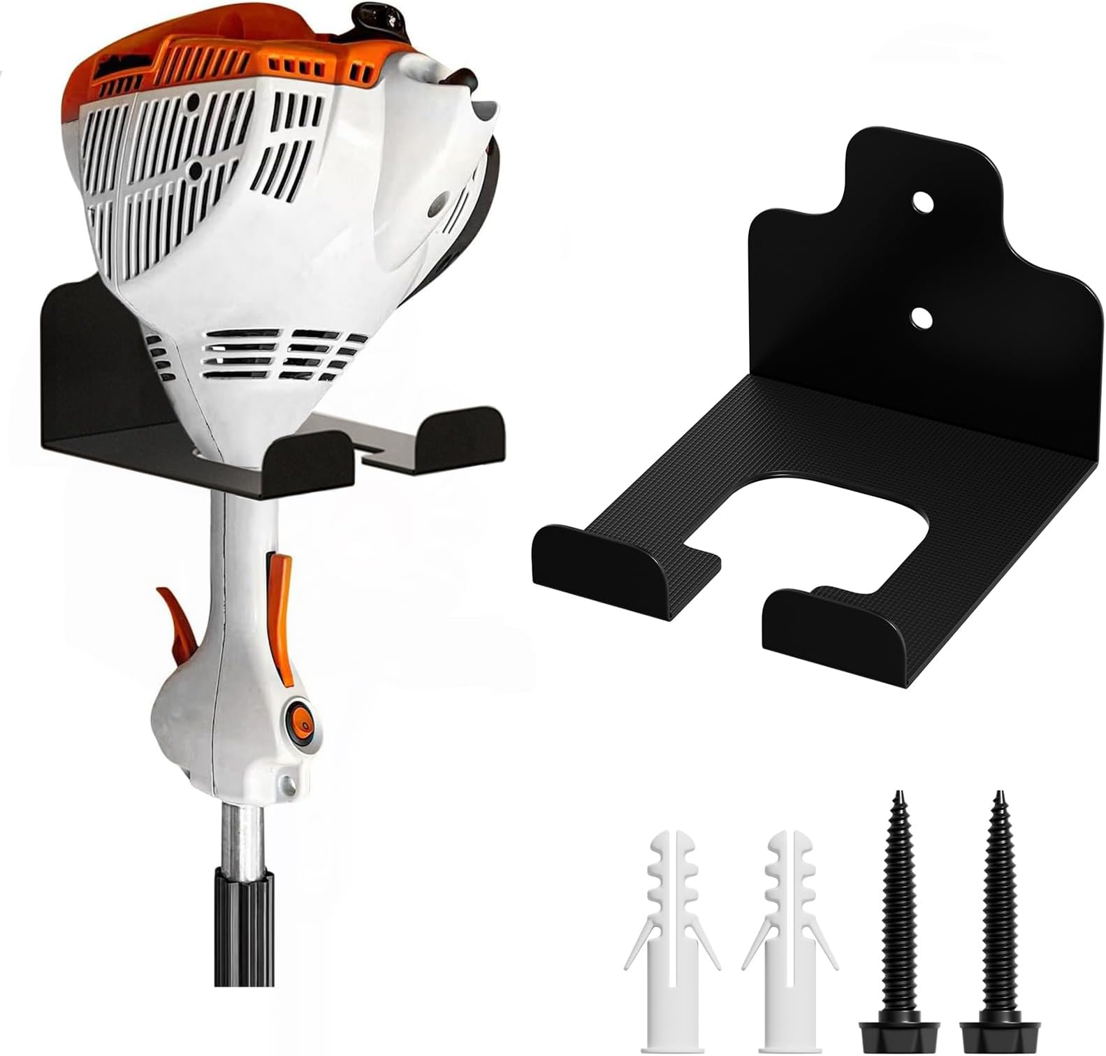 Amazon.com: BIHOMIFI Weedeater Hanger Wall Mounted Grass Trimmer Rack ...