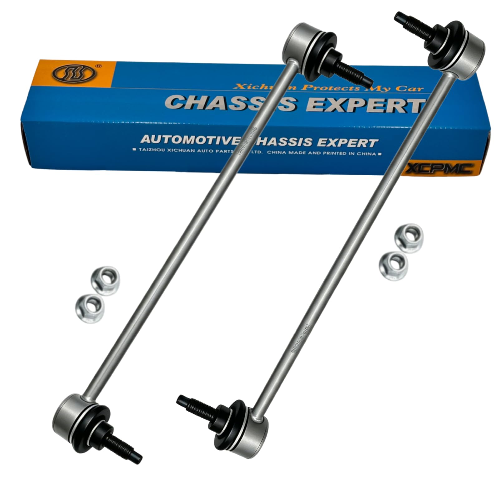 2x Biellette Barre Stabilisatrice Avant Gauche et Droite Compatible avec C-Elysee DD 2012-2024 207 WA WC 2006-2013 207 CC WD 2007-2015 207 SW WK 2007-2012 Remplacer# 508768 508769 27435 27434