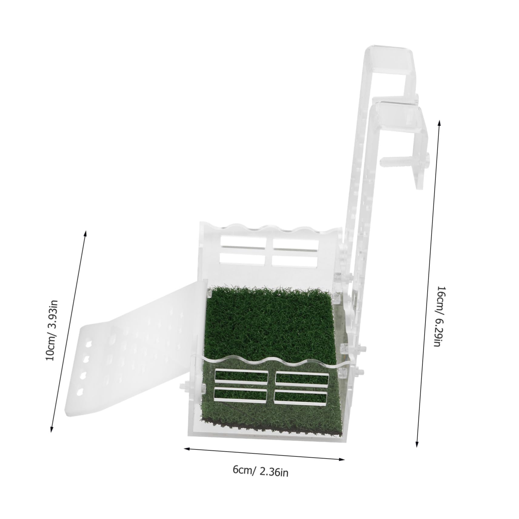 GRIRIW Turtle Climbing Frame Tortoise Supplies Decorative Rocks Safe Material Fun Scene Setting