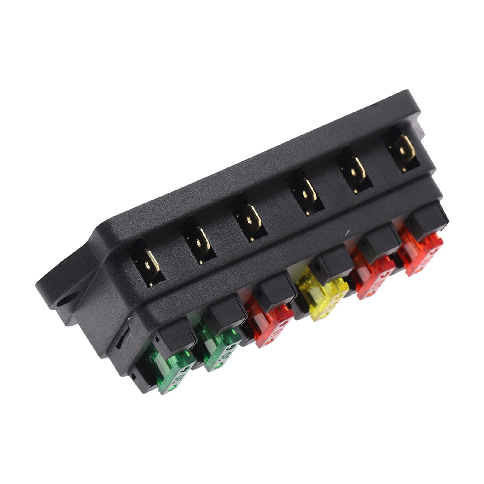 Scatola Portafusibili 4 Vie Con Filo - Universale Per Auto, Camion E Barche Con 10 Fusibili Inclusi - Foto 14