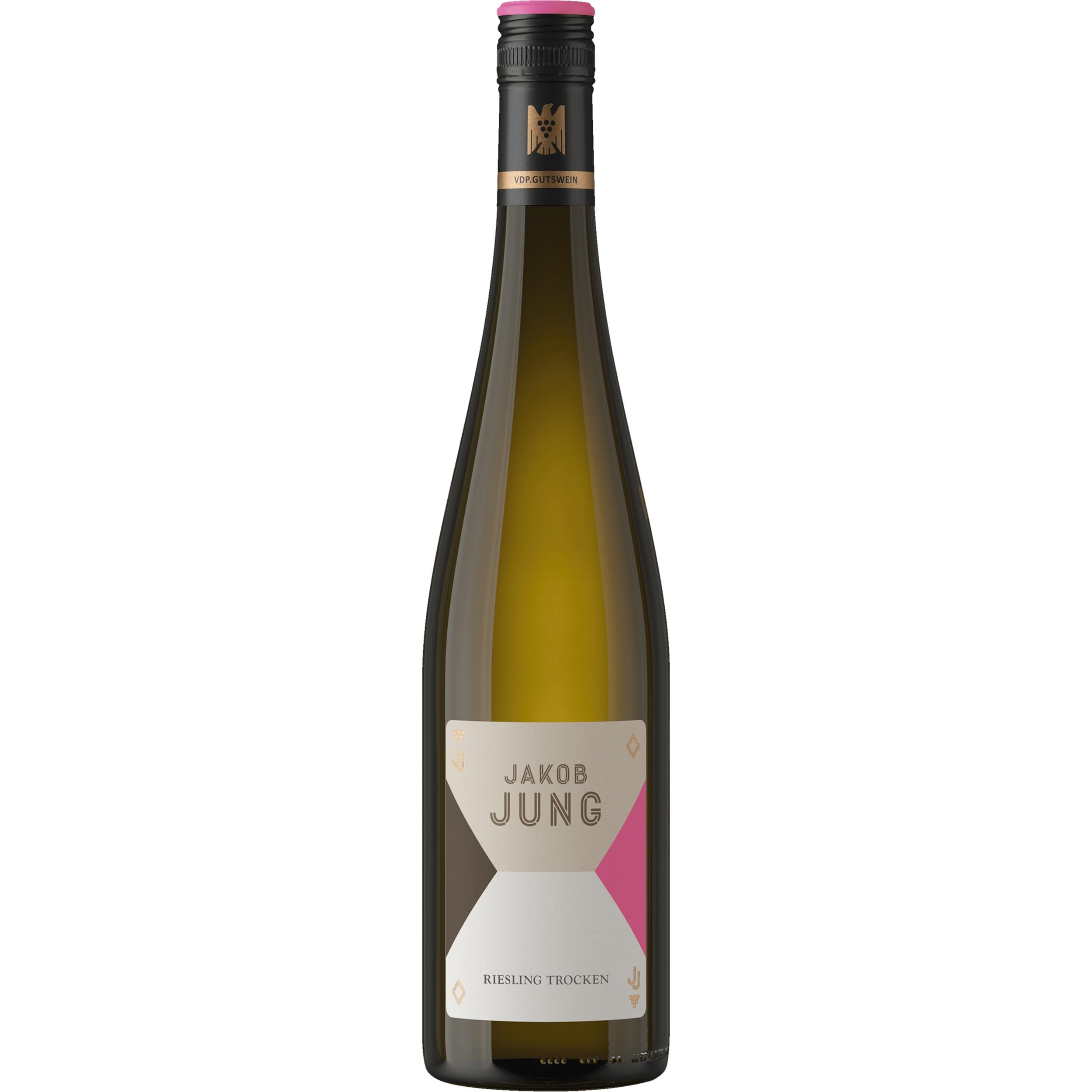 VDP.Weingut Jakob Jung Riesling Gutswein Weisswein Weiss Trocken Deutschland inkl. FeinWert E-Book (12 x 0.75 l)