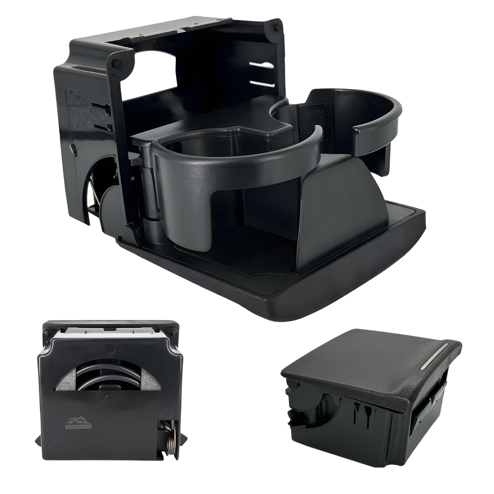 AUTO OCCASION Rear Center Console Cup Holder for Car Compatible with Subaru Outback Legacy 2005-2009 2005-2009 66150AG01CJC Black