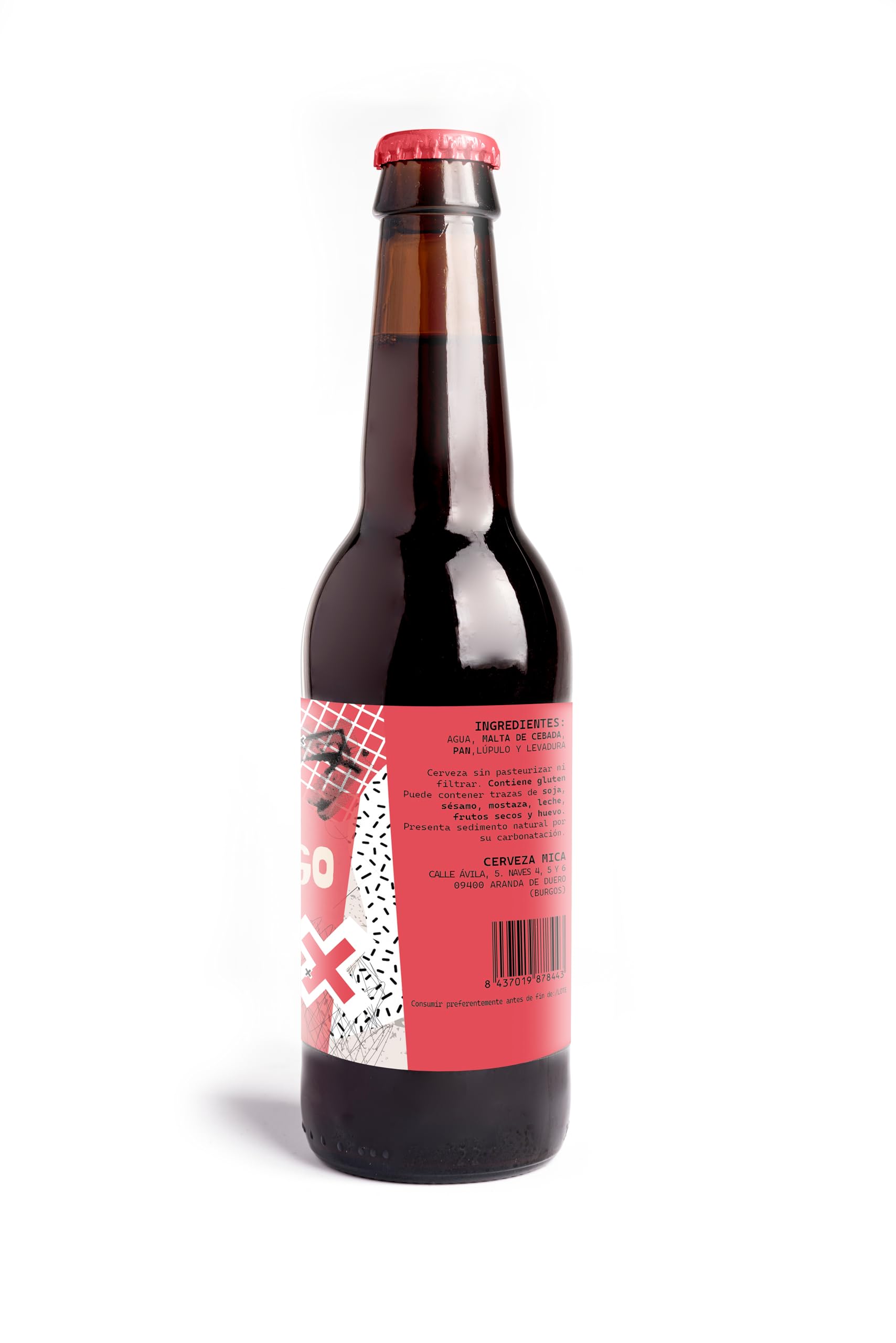 Pack Cerveza Artesana Sin Desperdicio Sr. Mendrugo 100% Natural - 24 Cervezas Artesanales Pale Ale 33cl elaboradas con pan - Sabor Único Suave y Original - Ideal para Regalo