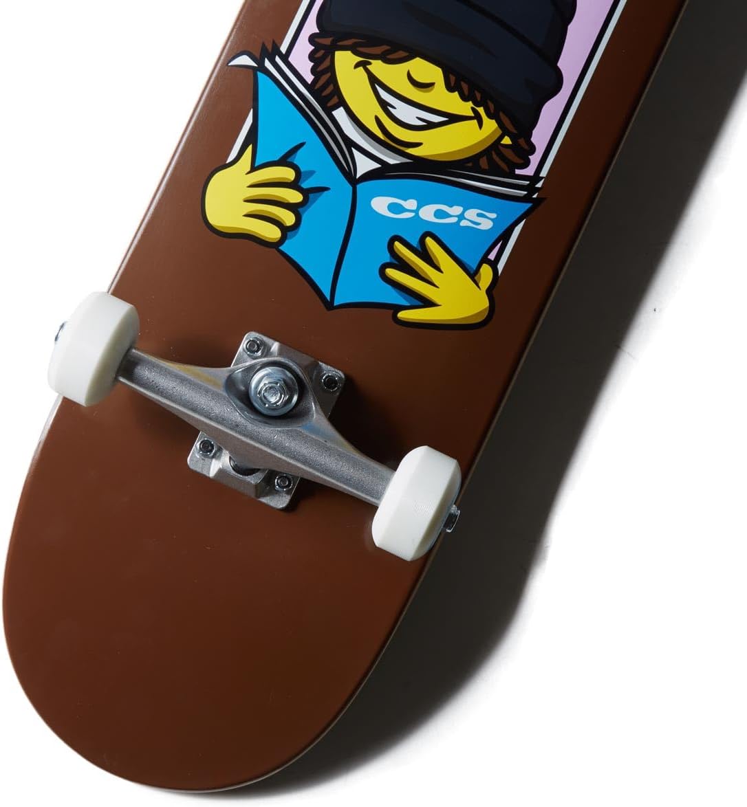 [CCS] Graphic Skateboard Complete | Maple Wood | Professional Grade | Fully Assembled with Skate Tool & Stickers | Adults, Kids, Teens, Youth | Boys & Girls