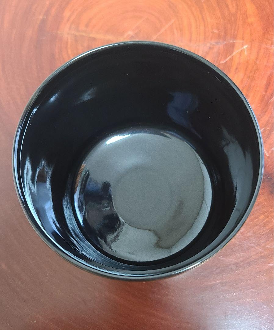 Amazon.co.jp: 茶道具 筒茶碗 金地 光琳梅 宮地英香作 抹茶茶碗