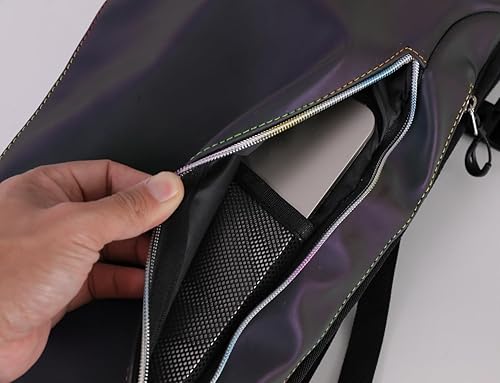 Miniatura 9 de Hydration Backpack Pack with 2L Water Bladder Rave Essentials Lightweight Bag for Hiking, Running Vest, Music Festival for Men Women (Flash)