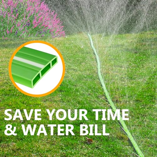 image for LAVEVE Sprinkler Hose for Yard, Garden Soaker Hose Leakproof, Heavy Du