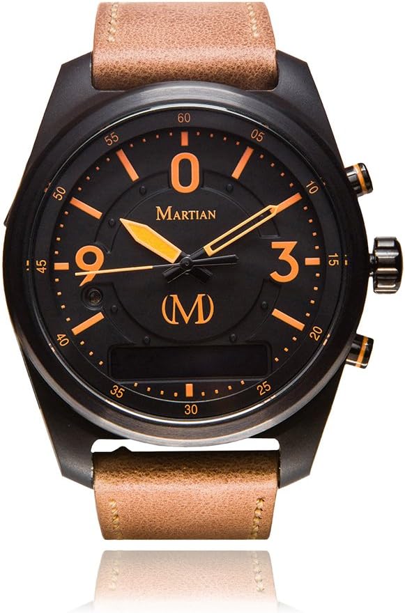 Martian mVoice Smartwatches with Amazon Alexa โ Analog + Voice (B01M4J2613)